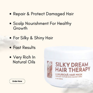 NATURAL ROUTINE FOR SHINY SILKY HAIR (Free Delivery)